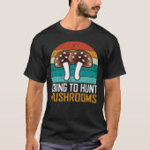 Mushroom-Shirt - Natureindrücken - Pilzsaal Zeichn T-Shirt (Vorderseite)