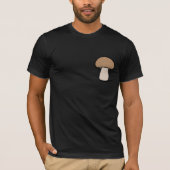 Mushroom Simple Beautiful Cap Fungi Nature Food Or T-Shirt (Vorderseite)
