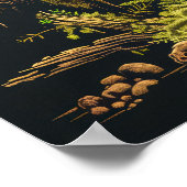 Mushroom Skeleton Poster (Ecke)