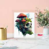 Mushroom Skull Grove Acrylschild (Hochzeit)