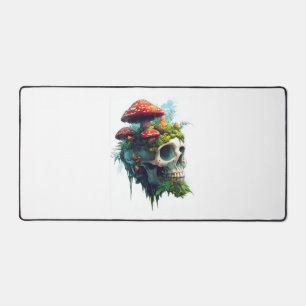 Mushroom Skull Grove Schreibtischunterlage