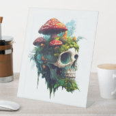 Mushroom Skull Grove Sockelschild (In Situ)
