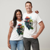 Mushroom Skull Grove T-Shirt (Unisex)