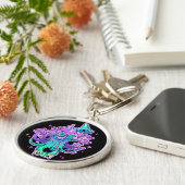 Mushroom skull schlüsselanhänger (Seite)