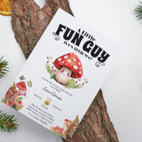 Mushroom Snack Woodland Fall Babydusche Custom