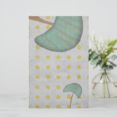 Mushroom-Stationierung Briefpapier (Stehend Vorderseite)