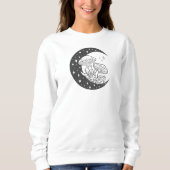 Mushroom Sweatshirt Mystical Hütte Core Womens (Vorderseite)