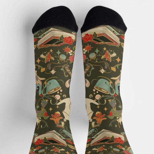 Mushroom Tee Party Socks Socken (Oben)