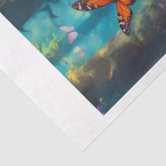 Mushroom Tissue Paper Seidenpapier (Ausschnitt)