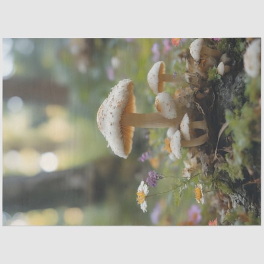 Mushroom Tissue Paper Seidenpapier (Vorderseite)