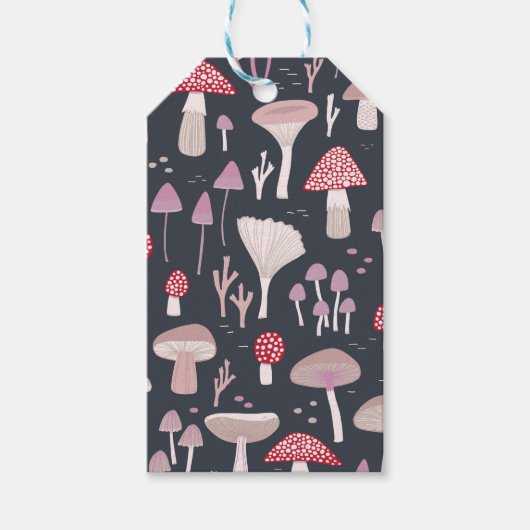 Mushroom Toadstool Fungi Geschenkanhänger (Vorderseite)