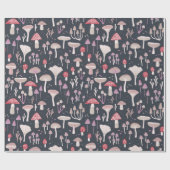 Mushroom Toadstool Fungi Geschenkpapier (Flach)