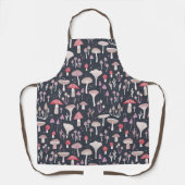 Mushroom Toadstool Fungi Muster Schürze (Vorderseite)