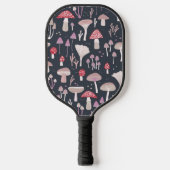Mushroom Toadstool Fungi Pickleball Schläger (Vorderseite)