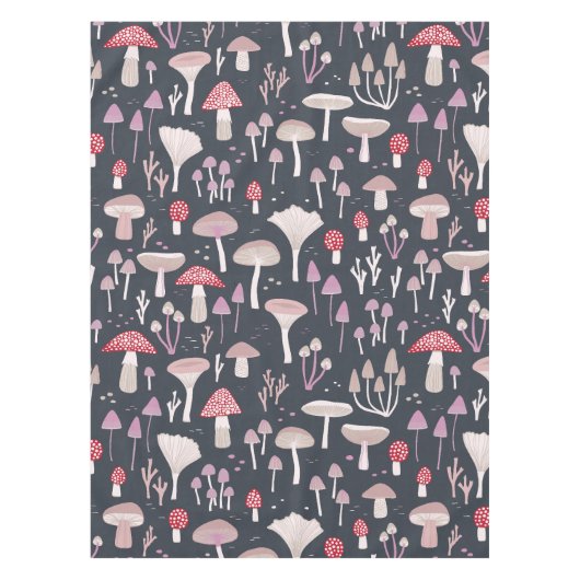 Mushroom Toadstool Fungi Tischdecke (Vorderseite)