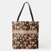 Mushroom Toadstool Wald Boho Hippie Tasche (Vorderseite)