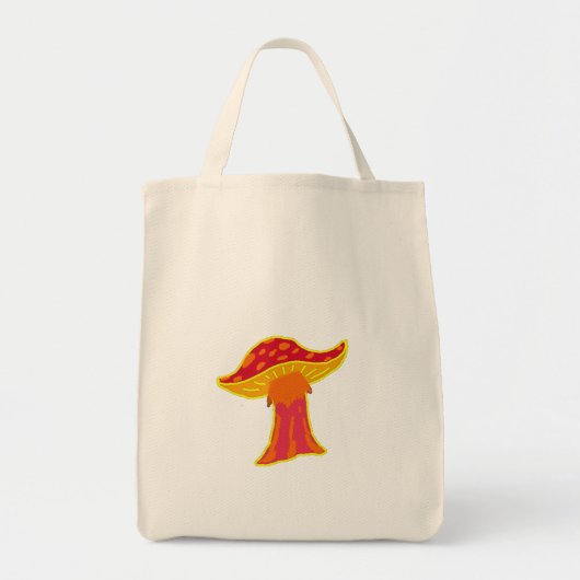 Mushroom Tote Bag Tragetasche (Vorne)