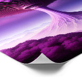 Mushroom Tree Poster (Ecke)