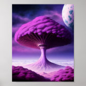 Mushroom Tree Poster (Vorne)