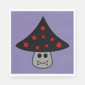Mushroom Vampire Paper Napkins Serviette (Vorderseite)