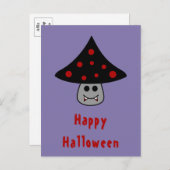 Mushroom Vampire Postcard Postkarte (Vorne/Hinten)