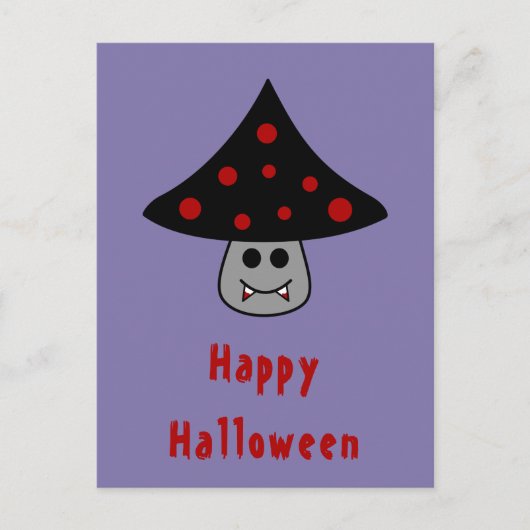 Mushroom Vampire Postcard Postkarte (Vorderseite)