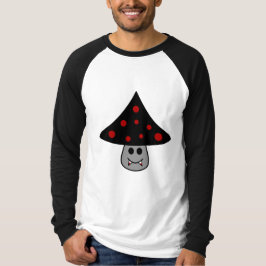 Mushroom Vampire Raglan T - Shirt