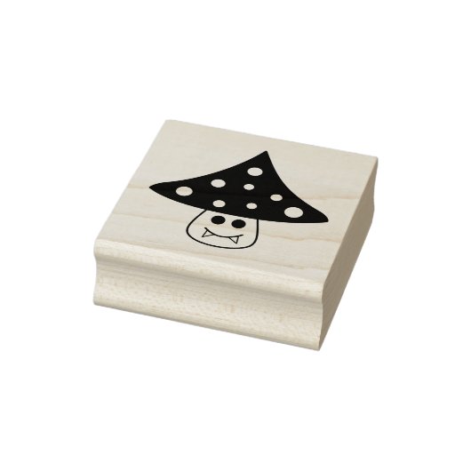 Mushroom Vampire Rubber Briefmarke Gummistempel (Stempel)