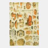 Mushroom Vintag Toadstool Antike Illustration Geschirrtuch (Vertikal)