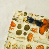 Mushroom Vintag Toadstool Antike Illustration Strandtuch (Beispiel)