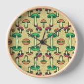 Mushroom Vintag Uhr (Vorderseite)