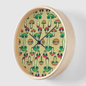 Mushroom Vintag Uhr (Winkel)