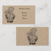 Mushroom visitenkarte (Vorne/Hinten)