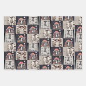 Mushroom Vogue Lady Geschenkpapier Set (Vorderseite 3)