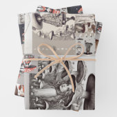 Mushroom Vogue Lady Geschenkpapier Set (Beispiel)