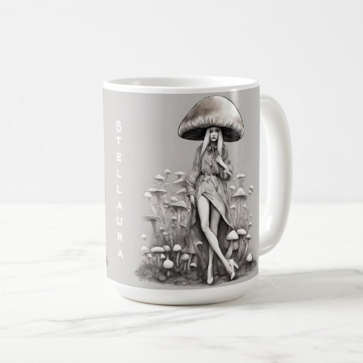 Mushroom Vogue Lady Kaffeetasse (VorderseiteRechts)