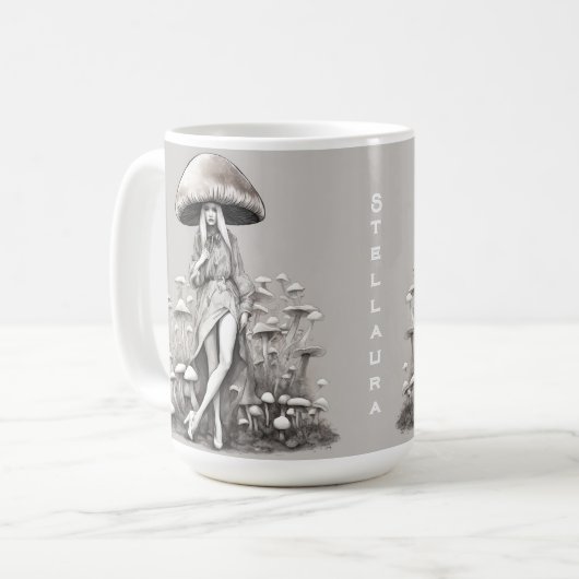 Mushroom Vogue Lady Kaffeetasse (Vorderseite Links)