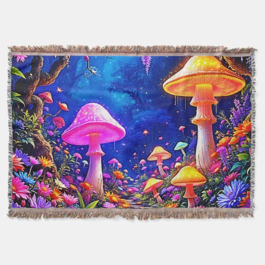Mushroom-Wald Decke (Vorderseite)