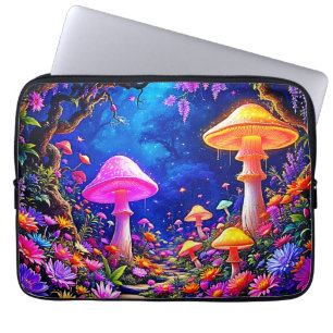 Mushroom-Wald Laptopschutzhülle
