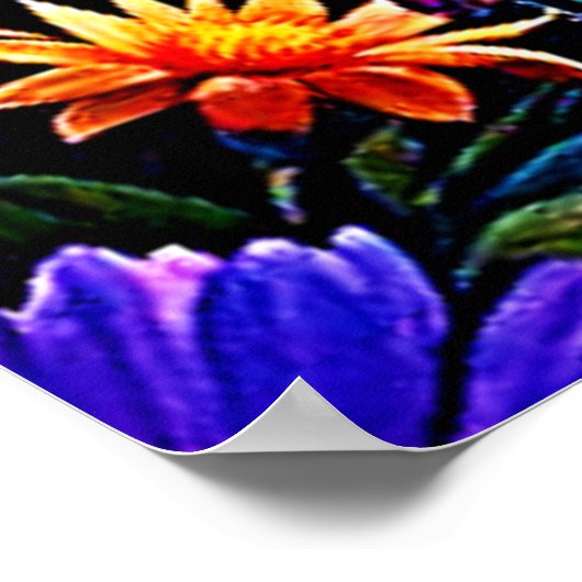 Mushroom-Wald Poster (Ecke)