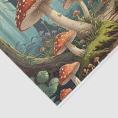 Mushroom-Wald Seidenpapier (Ausschnitt)