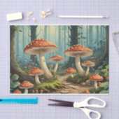 Mushroom-Wald Seidenpapier (Handwerk)