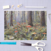 Mushroom-Wald Seidenpapier (Handwerk)