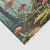 Mushroom-Wald Seidenpapier (Ausschnitt)