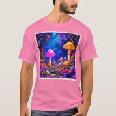 Mushroom-Wald T-Shirt (Vorderseite)