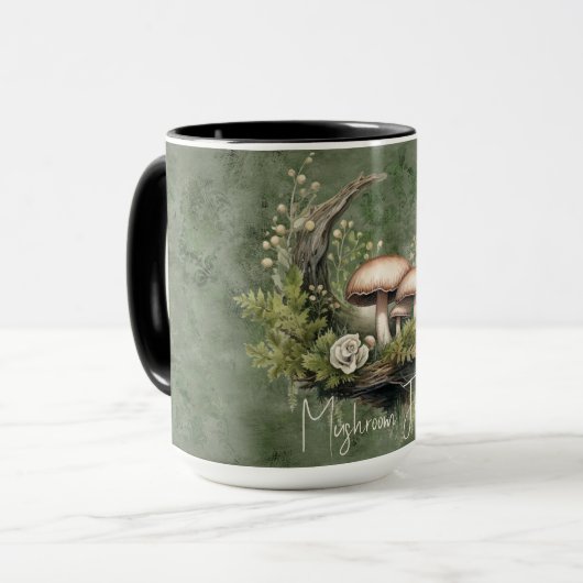 Mushroom-Wald Tasse (Vorderseite Links)