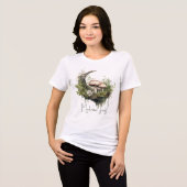 Mushroom-Wald Tri-Blend Shirt (Vorderseite voll)