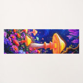 Mushroom-Wald Yogamatte (Rückseite (Horizontal))