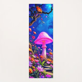 Mushroom-Wald Yogamatte (Vorderseite)