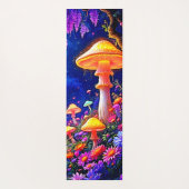 Mushroom-Wald Yogamatte (Rückseite)